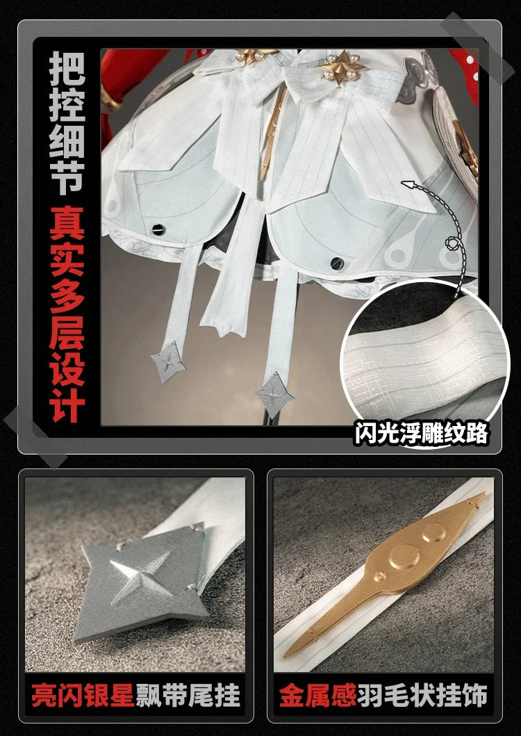 Game Zenless Zone Zero Astra Yao Cosplay Costume Uniform Halloween Carnival Party Christmas Play Role Clothes Clothing
