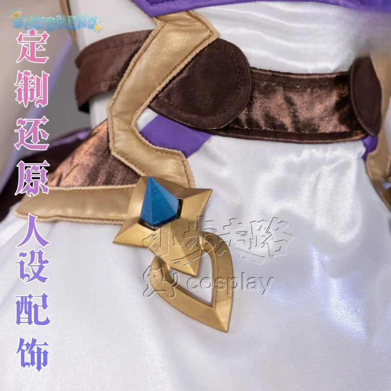 Game Honkai Impact 3 Elysia Cosplay Costume Halloween Carnival Women Sweet Lolita Dress Gloves Props Wig Shawl Socks Uniform Set