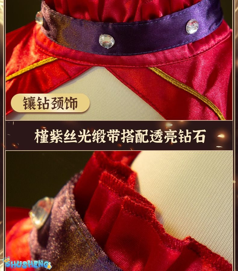 Identity V Archduchess Bloody Queen Marie Cosplay Costume For Halloween Christmas Party Mary Archduchess Role Play Comic Dress