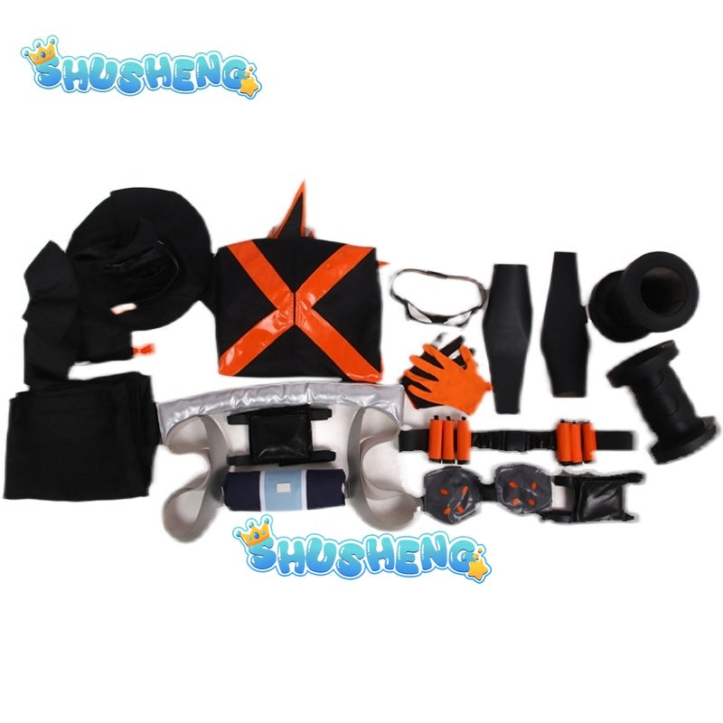 Anime My Hero Academia Katsuki Bakugou Cosplay Costume Boku no Hero Academia Battle Uniform Outfits Customize