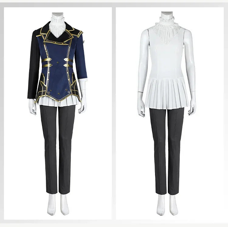 Shusheng-R Caitlyn Vi Cosplay Costume Game LOL Cosplay Women Uniform LOL Plus Size Vi Cosplay Costume Halloween