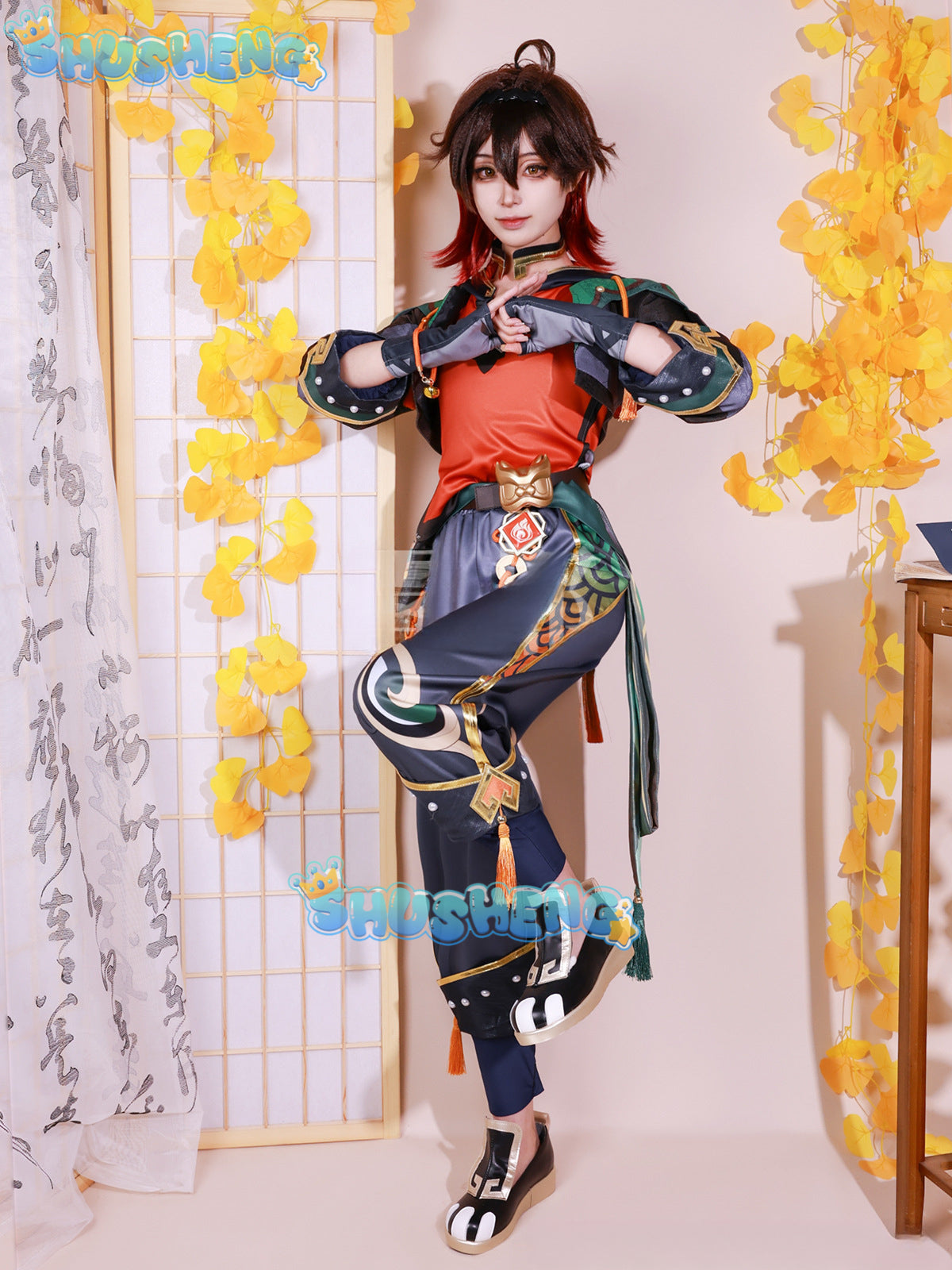 Game GenshinImpact Gaming Cosplay Costume Role Play Comic Con Hallowmas Party Wigs Anime