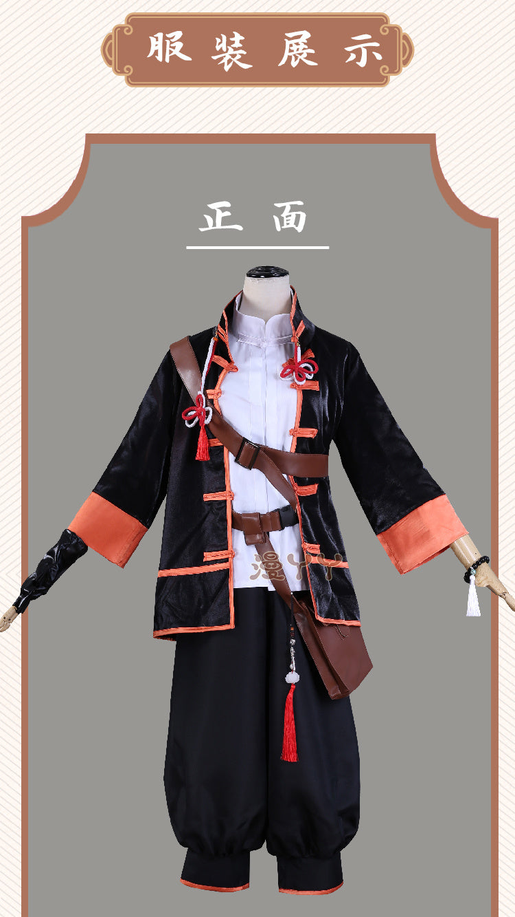 Arknights Luo Xiaohei Chinese Style Cosplay Costume Anime Game Party Uniform Halloween Play Role Chinese Culture Theme