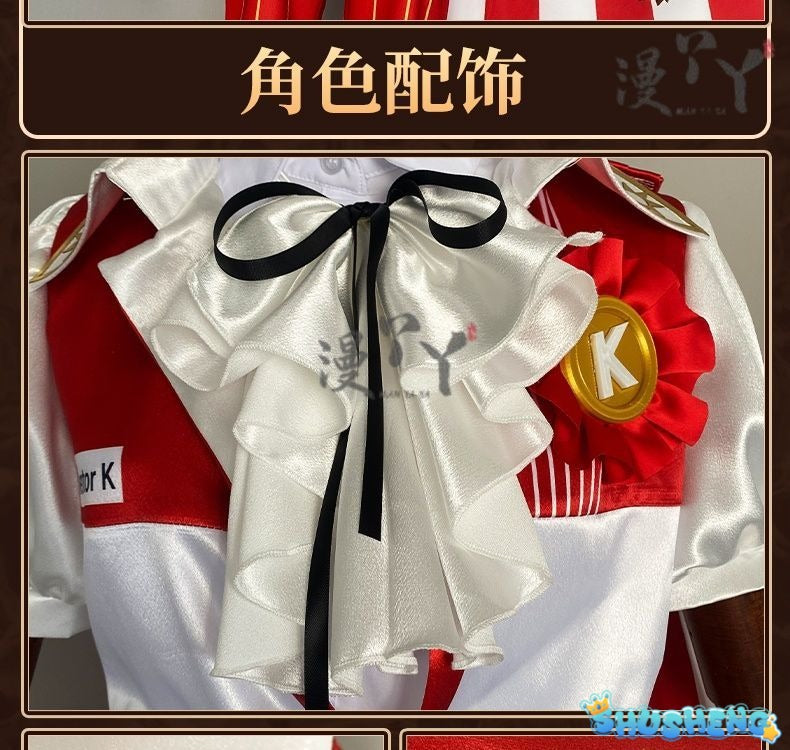 Game Identity V Knights Richard Sterling Cosplay Costume Fancy Anime Clothing Party Suit Halloween Carnival Uniforms Handsome