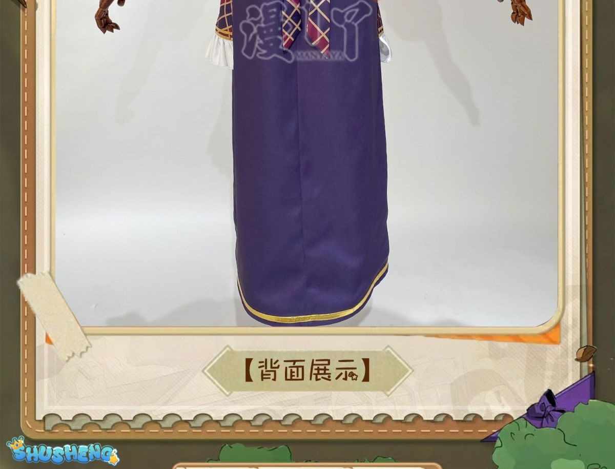 Identity V Cos Demi Bourbon Mixologist Cosplay Costume Survivor Woman Halloween Party Set Comic-Con Disguise Tower of Lvory