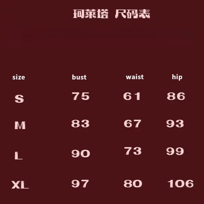 Shusheng-N Game Wuthering Waves Carlotta Montelli Cosplay Costume Women sexy dress uniform Halloween carnival sweet accessories prop set