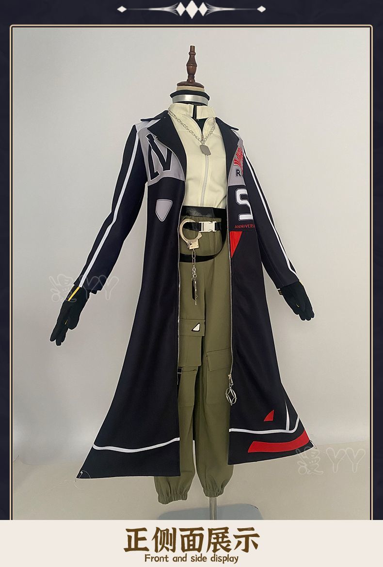Alva Lorenz Cosplay Costume Identity V Hermit Suit Handsome Uniform Halloween Carnival Suit Fancy Outfits