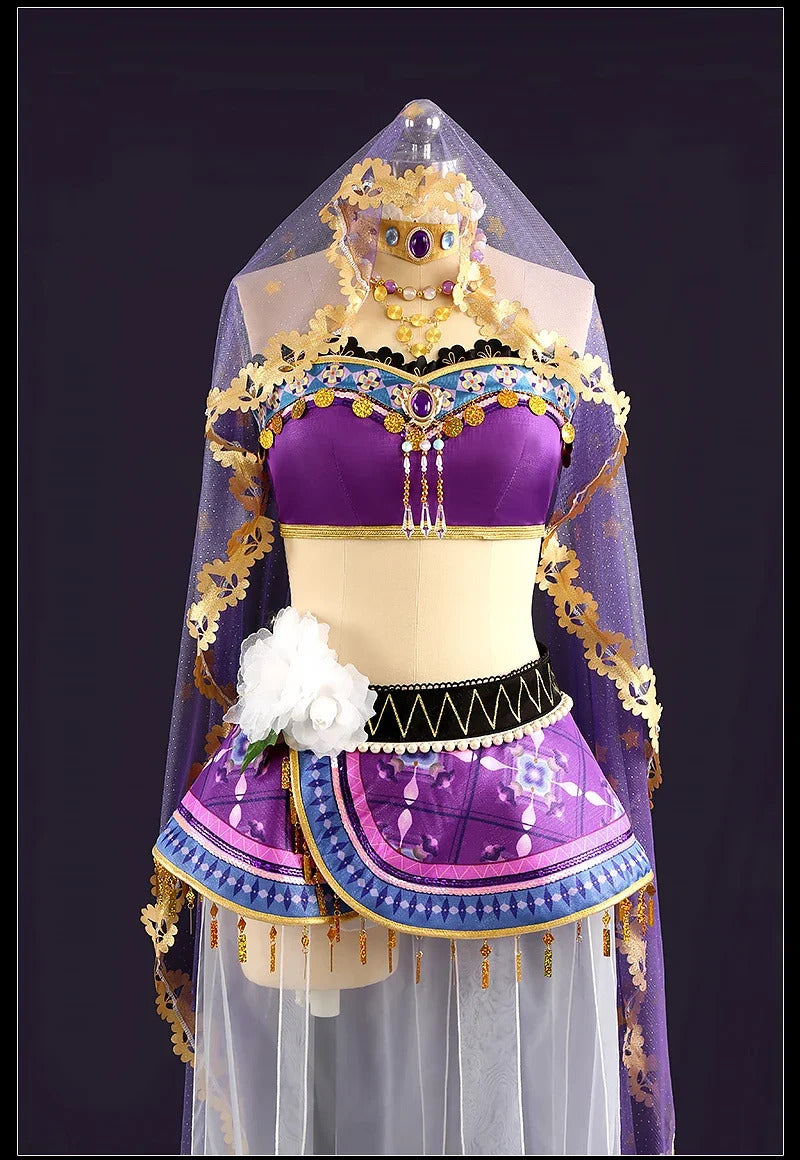 Love Live!u's Printemps Kousaka Honoka/Tojo Nozomi All Members Dancers Awakening Gorgeous Dress Uniform Cosplay Costume Women