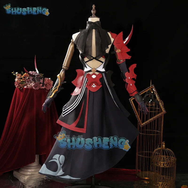 Honkai Impact 3 Raiden Mei Cosplay Costume Herrscher of Thunder Uniform Halloween Carnival Party Christmas Play Role Clothing