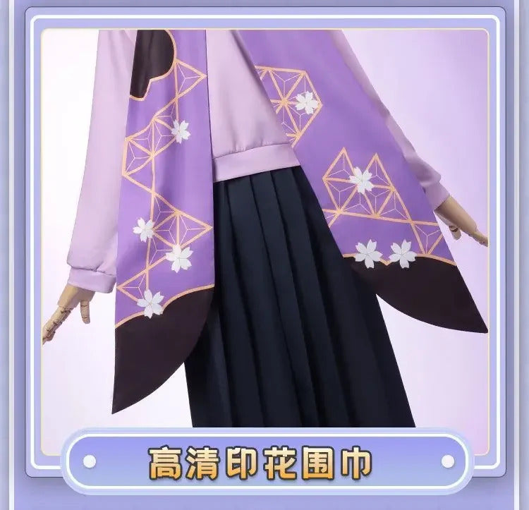 Shusheng-N Game Blue Archive Ōno Tsukuyo Cosplay Costume Top coat shorts shoe skirt Halloween sweet JK uniform Ōno Tsukuyo woman man set