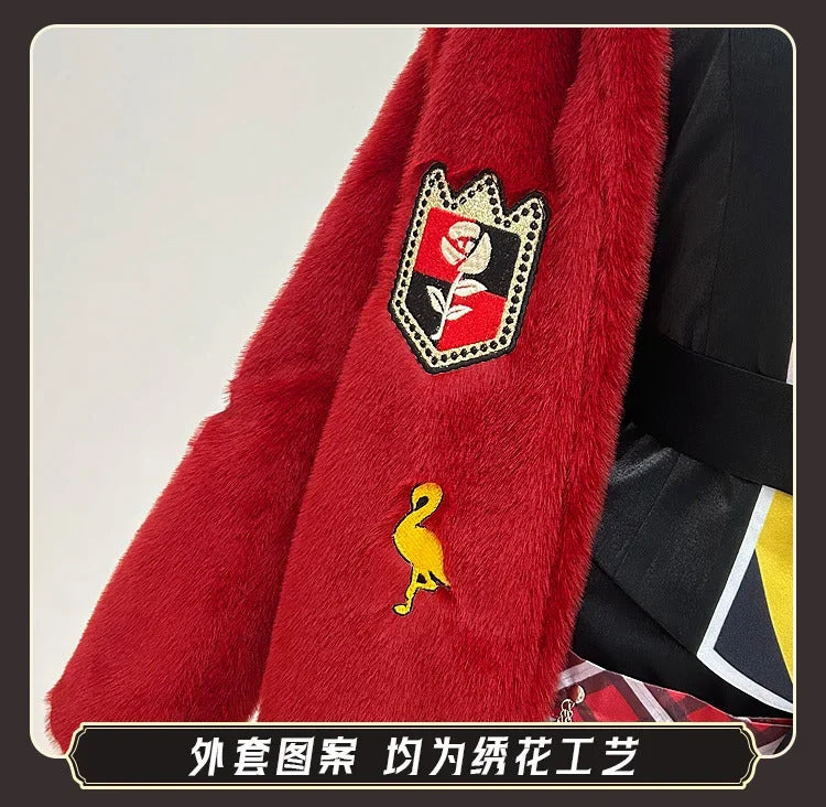 Anime Riddle Cosplay Twisted-Wonderland Costume Halloween Carnival Fashion Uniform Accessories Prop Jacket Men Women Riddle Set
