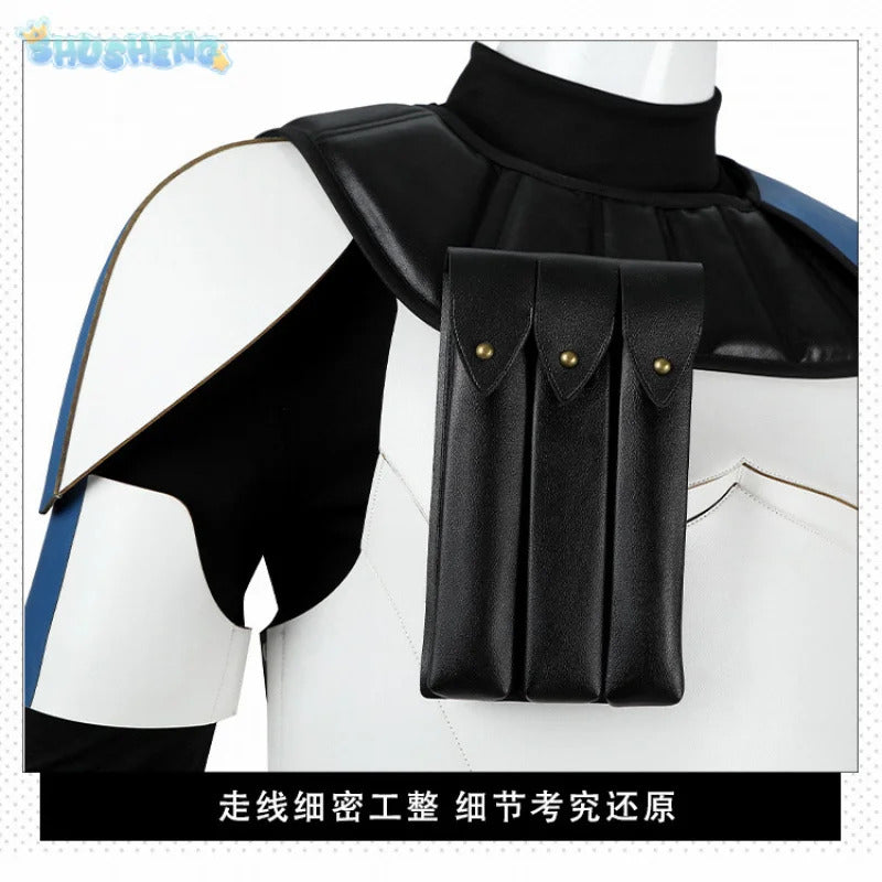 Captain Rex CT-7567 Movie Star Cosplay Costume Helmet shoes gloves waist bag prop set Halloween men women fantasy New uniform