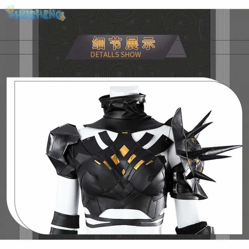 Shusheng-R Magic Game Cosplay Rivals Costume superhero Halloween carnival top shorts belt prop accessory set women's Fantasia Magic uniform
