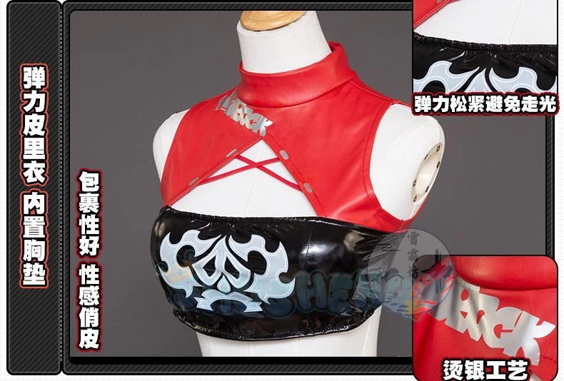 Shusheng Zenless Zone Zero Burnice Whita Game Suit Lovely Uniform Cosplay Costume Halloween Party Role Play Outfit Women S-XXL