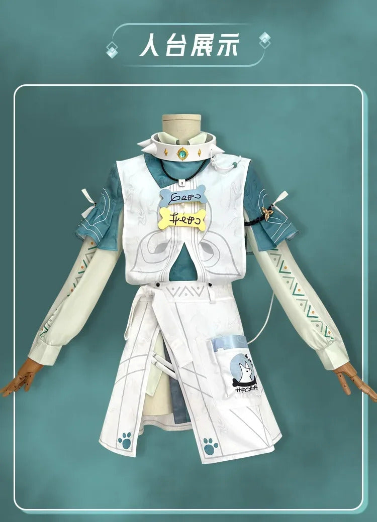 Shusheng Nu: Carnival Garu Cosplay Costume The Light Of Destiny Uniform Halloween Carnival Party Christmas Play Role Clothing