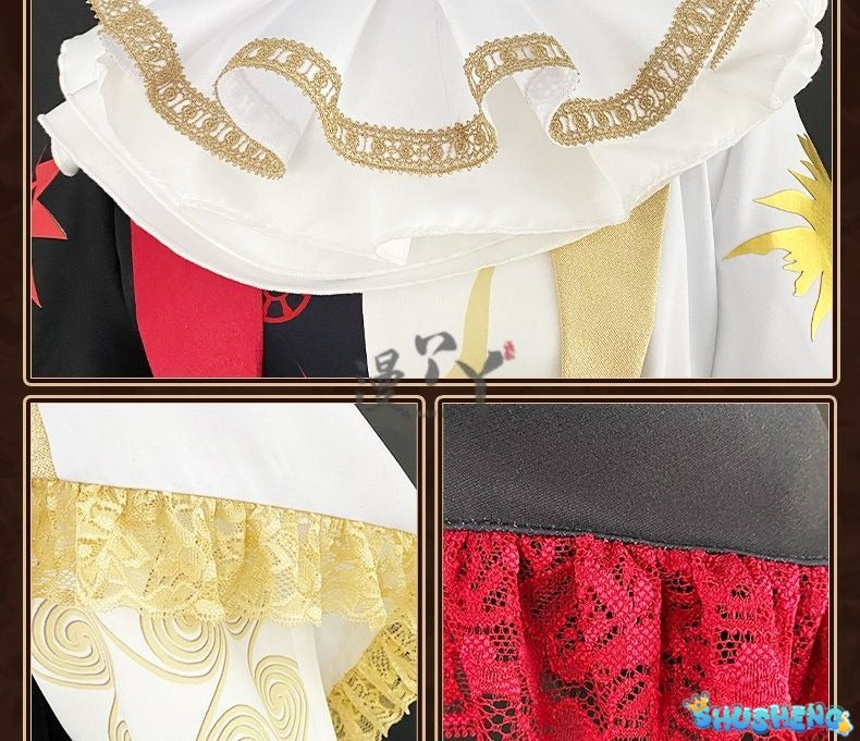 Weeping Clown Cosplay Game Identity V Joker Fashion Costume Anime Women Men Cute Suit Role Play Clothing Halloween Suit