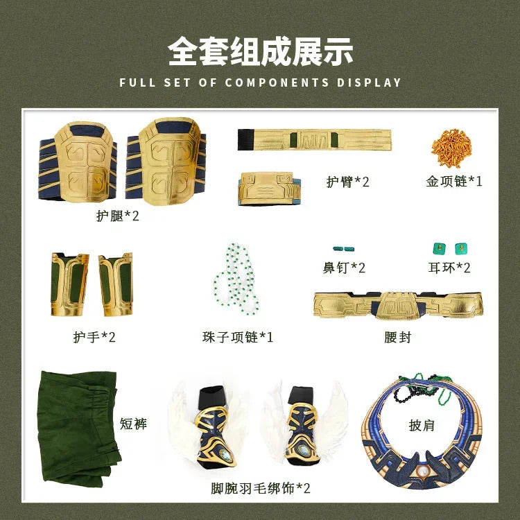 Movie Panther 2 Wakanda Forever Black Namor McKenzie Cosplay Sub-Mariner Costume Men Fantasia Battle Costume Halloween outfit