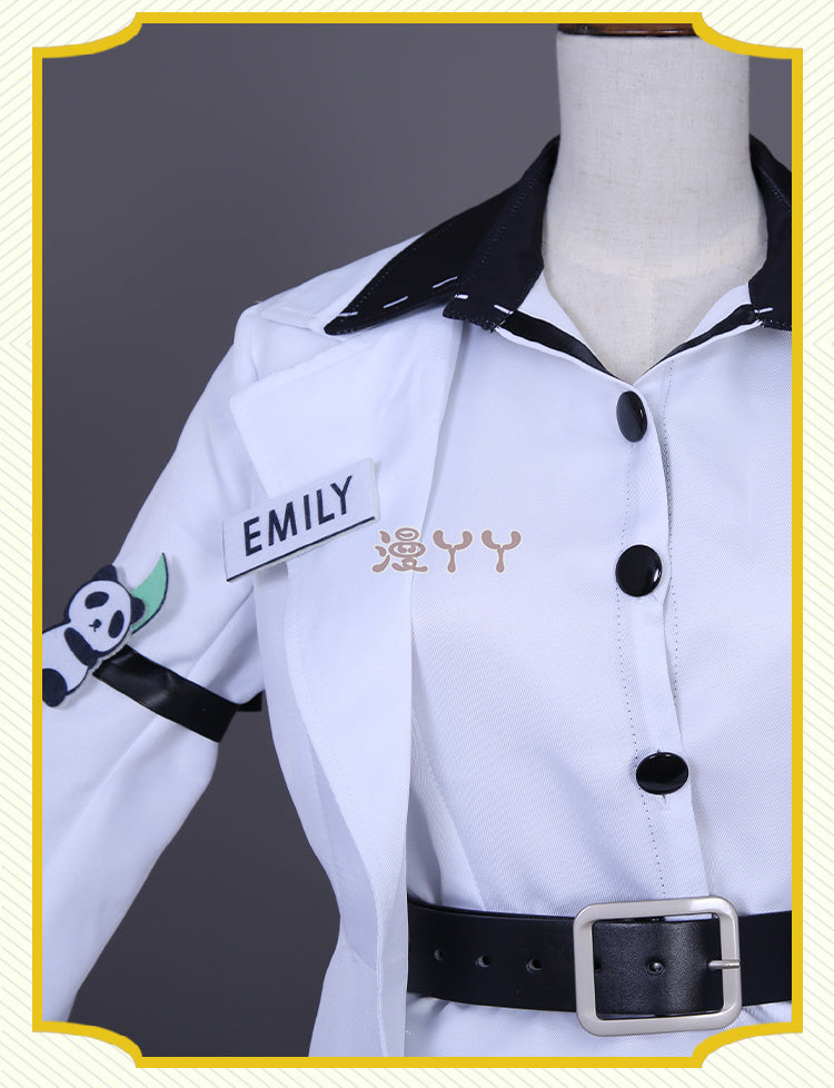 Identity V Emily Dyer Cosplay Costume For Halloween Christmas Festival Survivor Doctor Lydia Con Cloth Wig