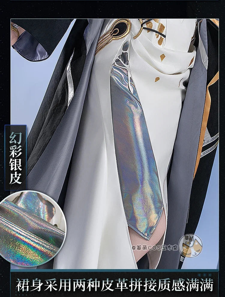 Reverse:1999 Hissabeth Cosplay Costume Uniform Halloween Carnival Party Christmas Play Role Clothes Clothing for Women