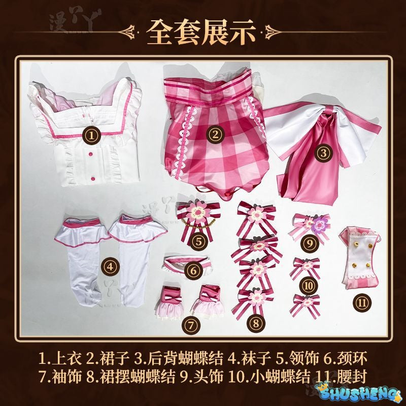 Anime Aikatsu Hoshimiya Ichigo Cosplay Costume Uniform Halloween Party for Women Men Carnival Props