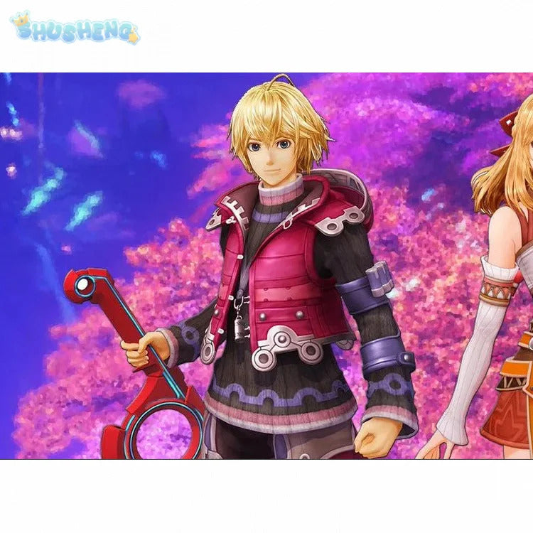 Xenoblade cos Chronicles shulk hero Cosplay Costume Jewelry accessories and props Halloween handsome set