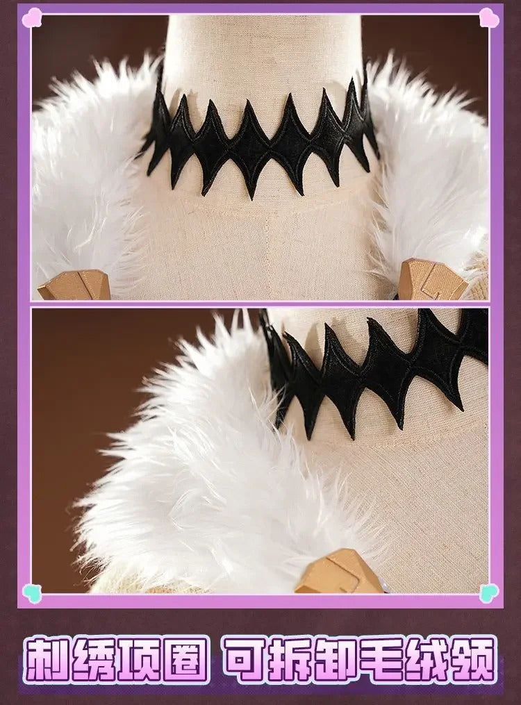Genshin Impact Varesa Cosplay Costume Belt dress mask tail props accessories uniform Halloween party sweet Woman New Varesa set