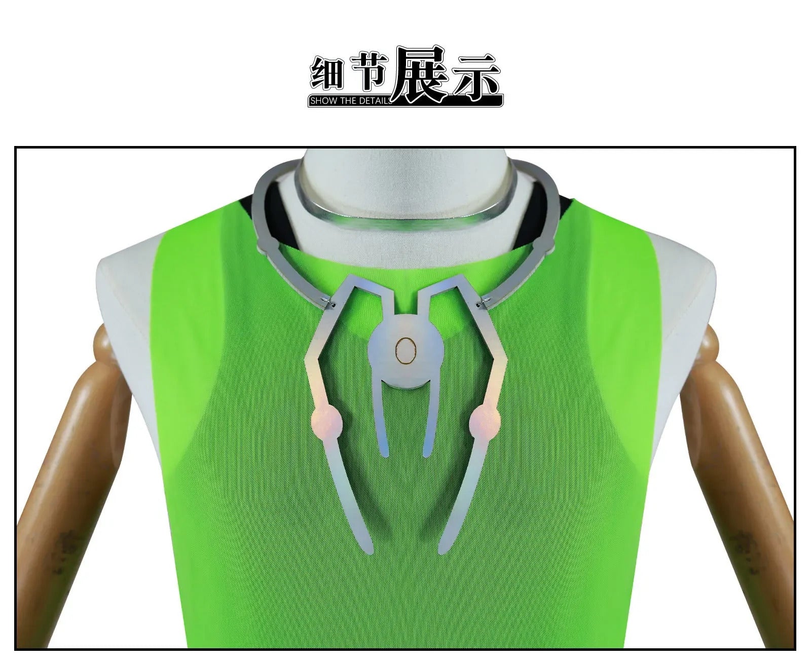 Shusheng-N Anime Alien Stage TILL R7 luka Cosplay Blink Gone Costume Halloween Carnival Top Pants Props Accessories Belt Uniform Man Set