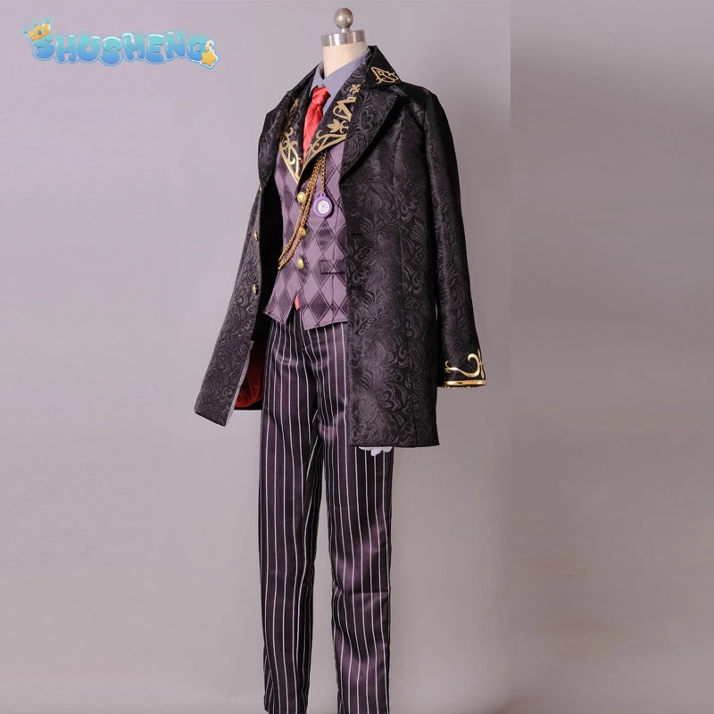 Aesop Carl Anime Game Identity V Cosplay Costume Clothes Wig Uniform men and women Cosplay Halloween Party IN STOCK
