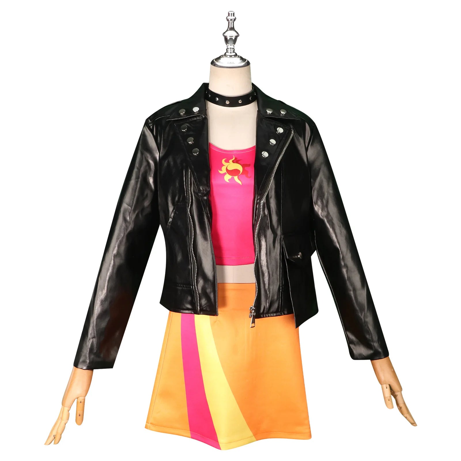Anime Little Pony Cosplay Sunset Shimmer Costume Lovely Princess Skirt Uniform Suit Outfit Halloween Christmas Party Fashion