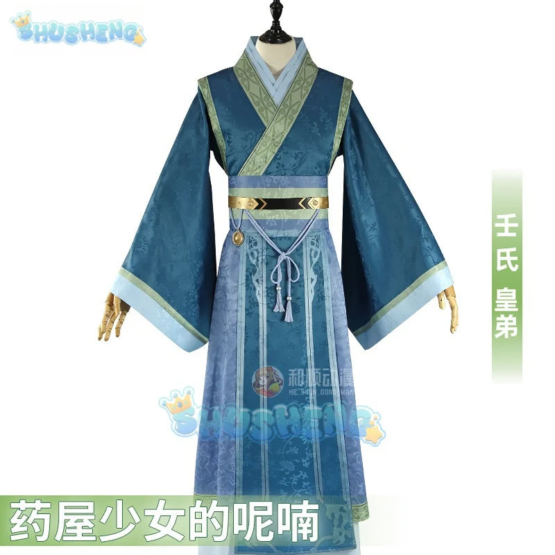Anime The Apothecary Diaries Cosplay Maomao Jinshi Kaiser Cosplay Kostüm Halloween Karneval Weihnachtsfeier Chinesisches Hanfu Cos