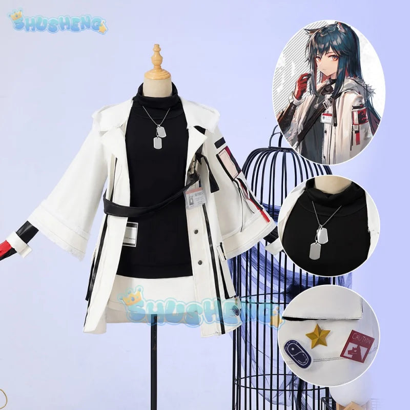 Arkights Texas die Omertosa cos cosplay Kostüm Mädchen
