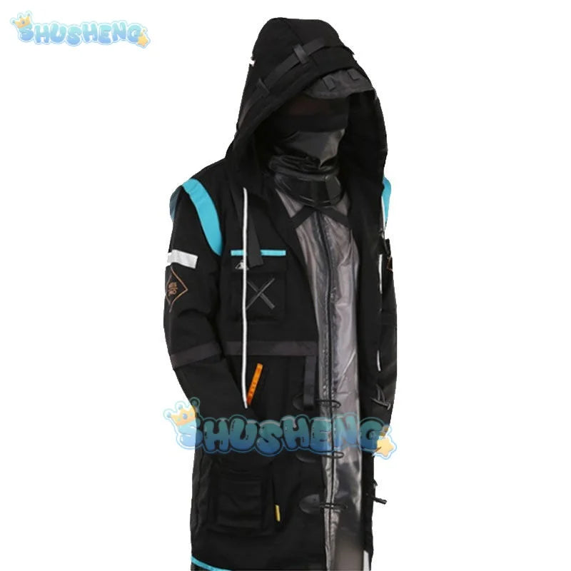 Arknights cos Spiel Arknights Doctor Cosplay Kostüm Erwachsene Unisex Komplettsets Maßanfertigung für Halloween Karneval Party Frauen Mädchen