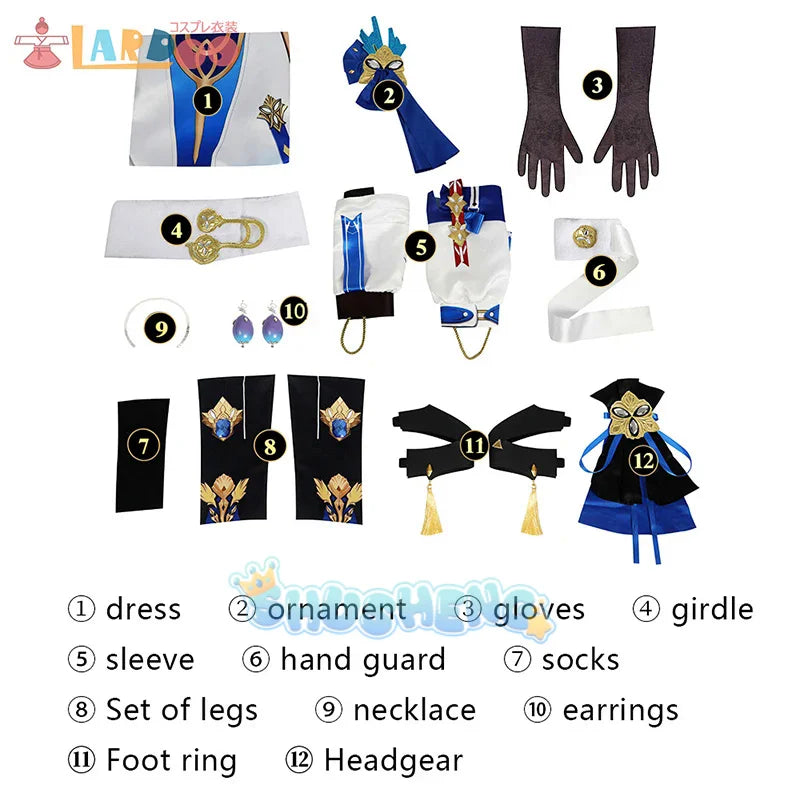 Bronya Cosplay Kostüm Perücke Spiel Honkai: Star Rail Cosplay Kleid Haare Halloween Karneval Verkleidung Party Anzug Frauen Sexy