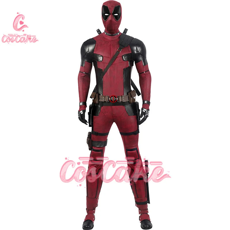 Deadpool 2 Cosplay Cosutme Wade Winston Wilson Cosplay Costume Woman Movie Anti-hero Suit Halloween