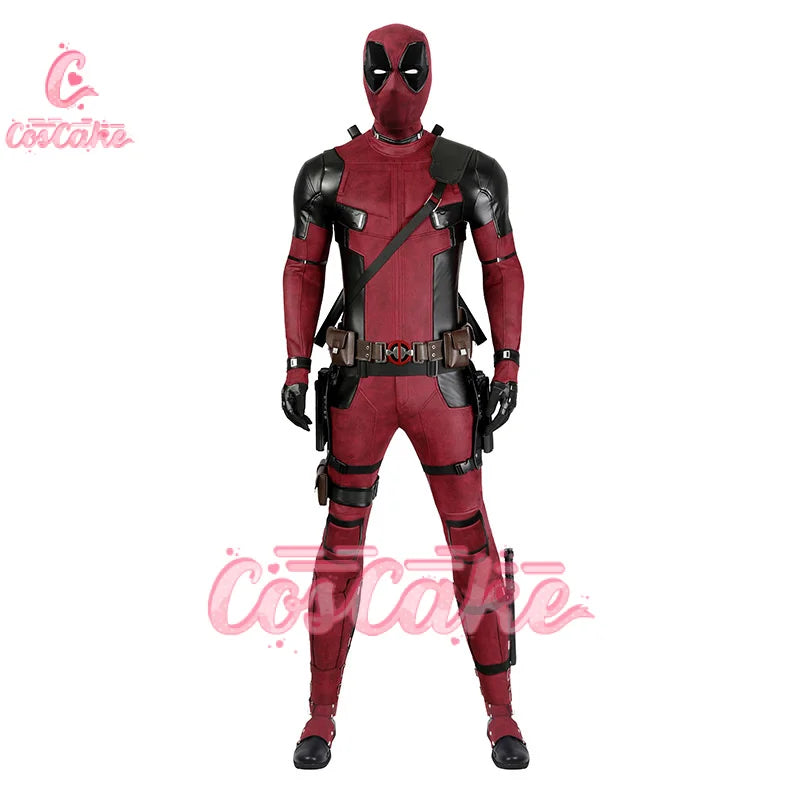 Deadpool Cosplay Cosutme Wade Winston Wilson Cosplay Costume Woman Movie Anti-hero Suit Halloween