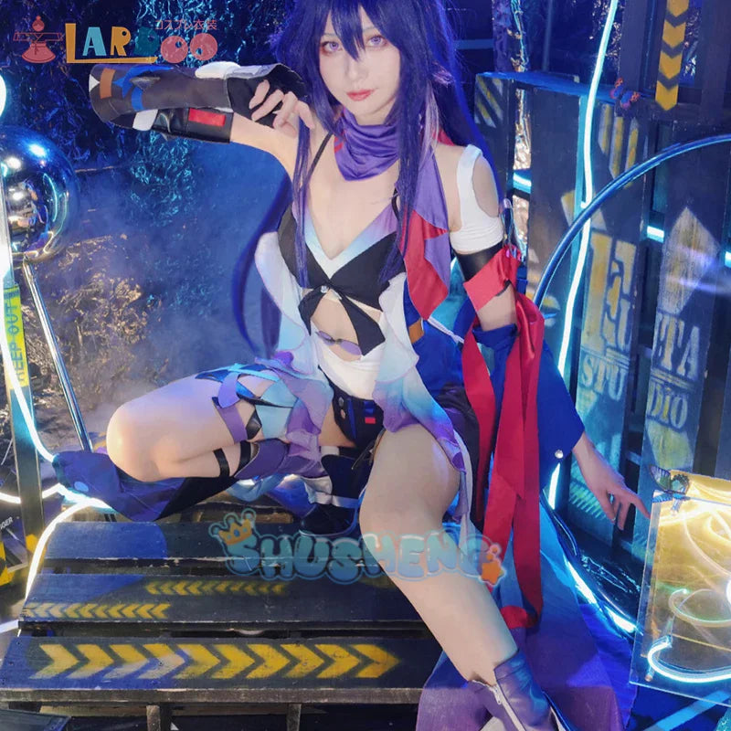 GAME Seele Spielanzug Wunderschöne Uniform Cosplay Kostüm Halloween Karneval Party Rollenspiel Outfit Damen