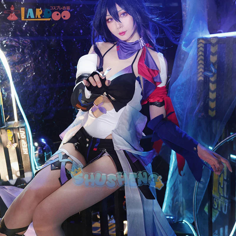 GAME Seele Spielanzug Wunderschöne Uniform Cosplay Kostüm Halloween Karneval Party Rollenspiel Outfit Damen