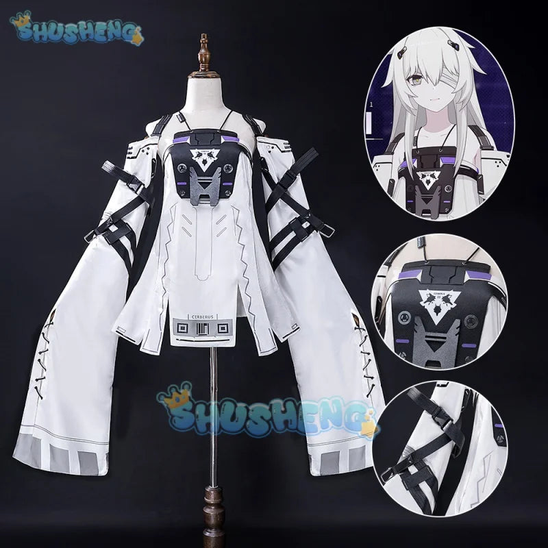 GRAY RAVEN: PUNISHING Cos No.21 Cosplay Vollständiges Set mit Anime-Spielkostümen für Frauen