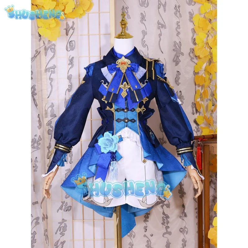 Spiel Genshin Impact Xingqiu Cosplay Xinqiu Bambusregen-Version Cosplay Xingqiu Frostflower Cosplay