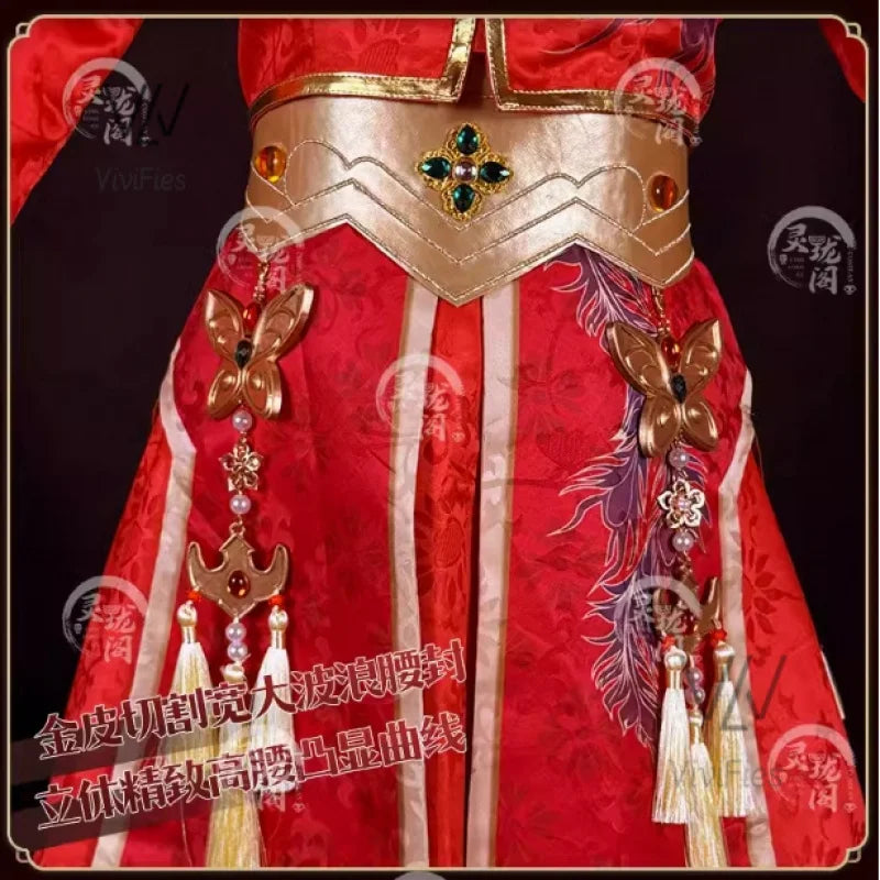 Game Identity V Entomologist Melly Plinius Cosplay Costume Chinese Ancient Dress Suit With Veil Halloween Uniforms Custom Made