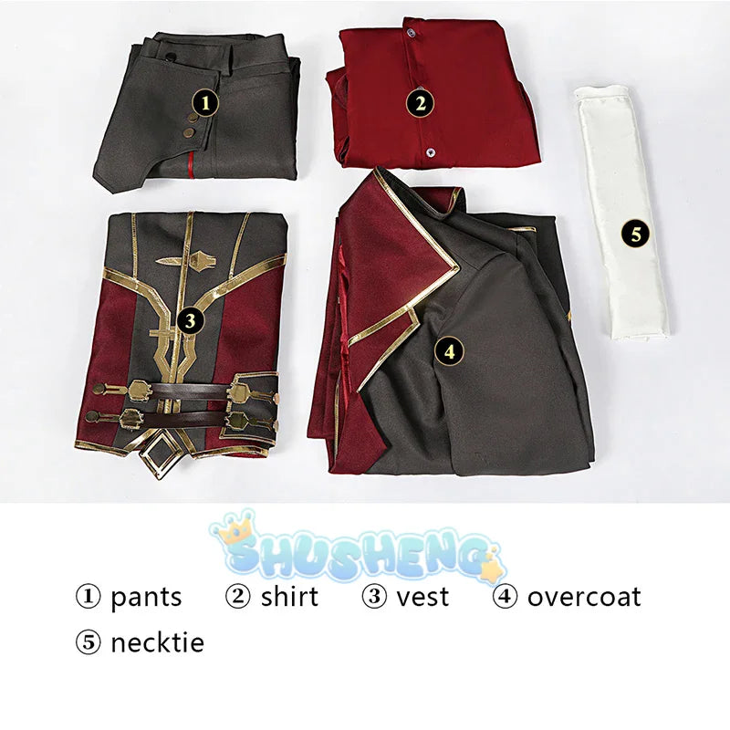 Spiel League of Legends Silco Cosplay Kostüm