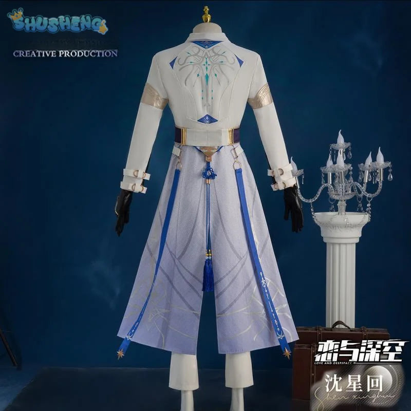 Game Love and Deepspace Xavier Seiya cosplay costume cos jacket Cosplay Wig Halloween party suit uniform for men and women