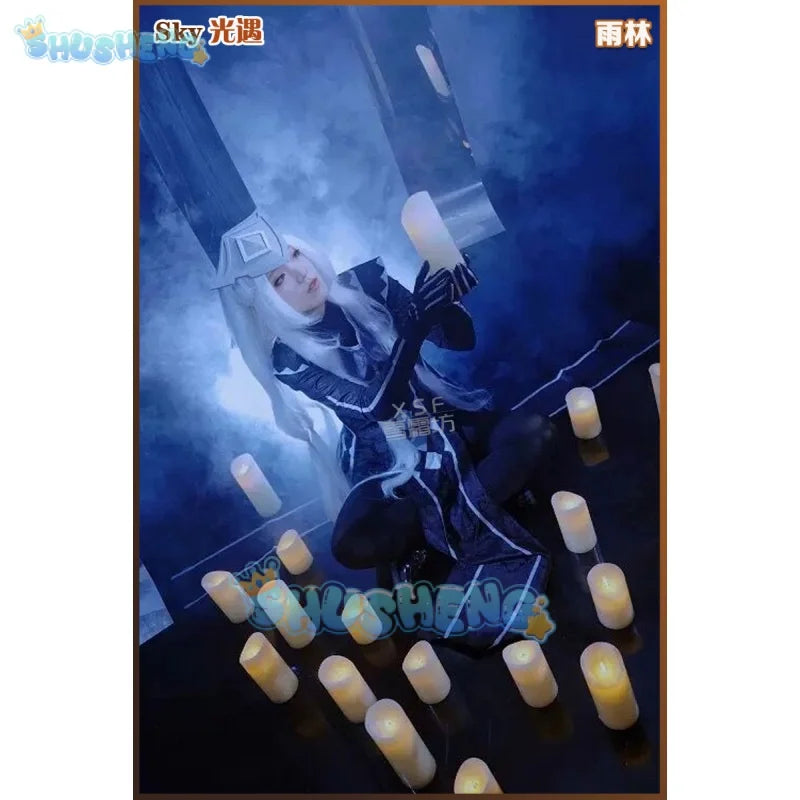 Game Sky: Children of Light Umhang Regenwald Cosplay Kostüm Anpassbar für Halloween Party