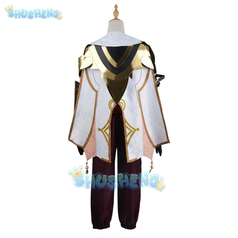 Genshin Impact Aether Cos Kleidung Spiel Anime Cosplay Kostüm
