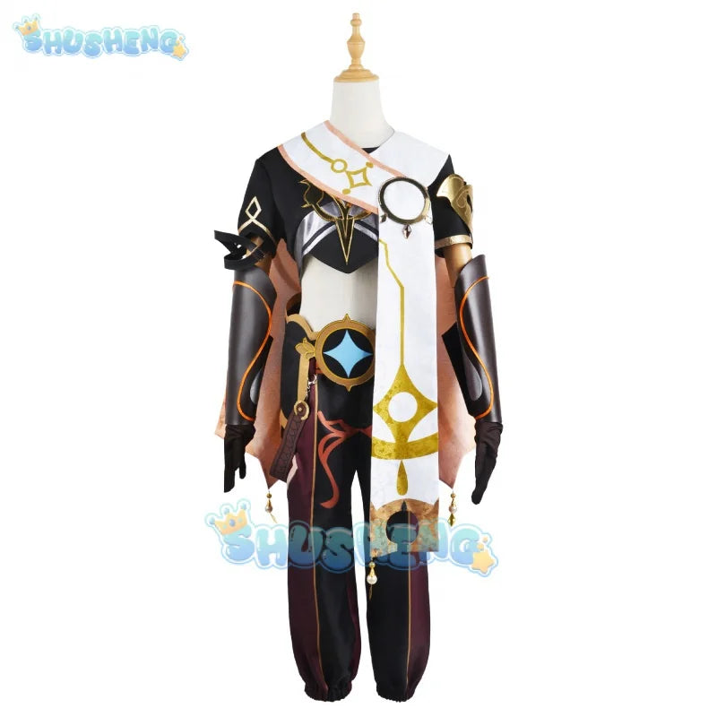 Genshin Impact Aether Cos Kleidung Spiel Anime Cosplay Kostüm