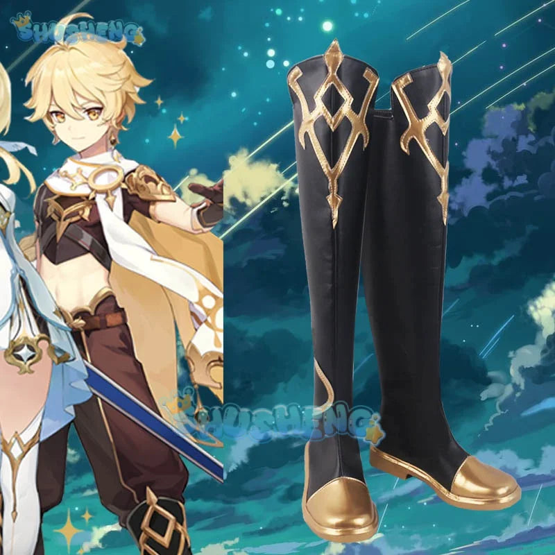 Genshin Impact Aether Cos Kleidung Spiel Anime Cosplay Kostüm