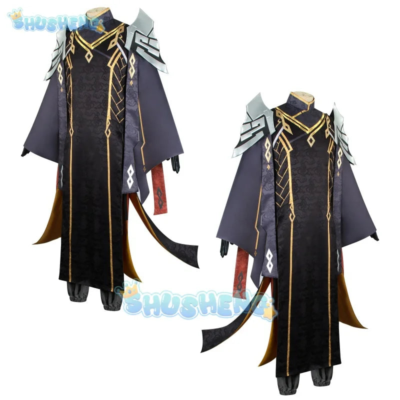 Genshin Impact Cosplay Zhong Li Gott Kostüm Zhongli Morax