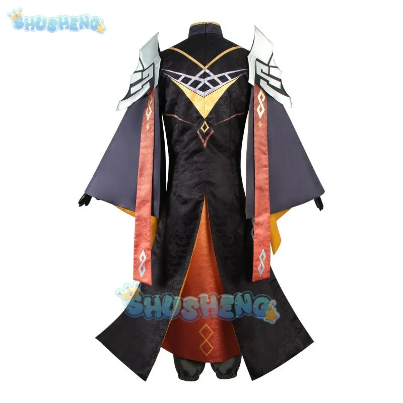 Genshin Impact Cosplay Zhong Li Gott Kostüm Zhongli Morax