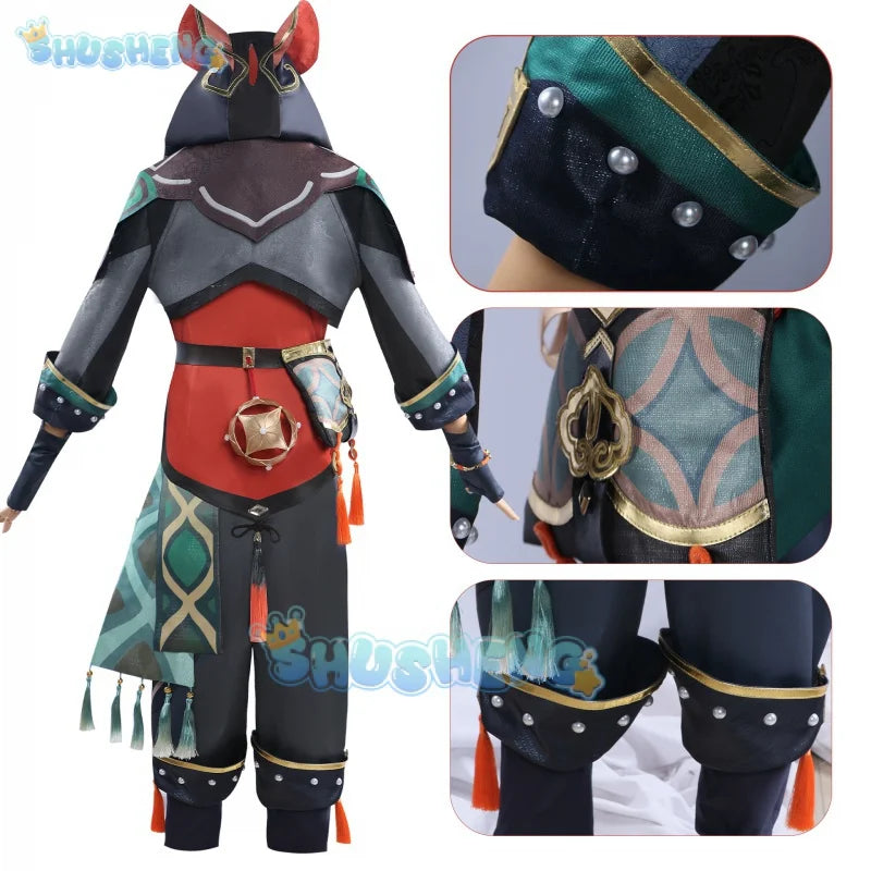 Genshin Impact Gaming Cos Kleidung Spiel Anime Cosplay Kostüm