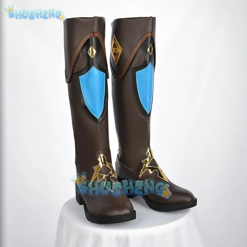 Genshin Impact Kaeya Cosplay-Schuhe